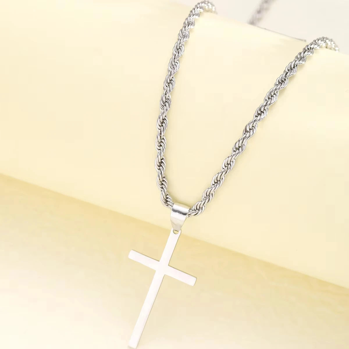 Eterna – Minimalist Cross Pendant Necklace