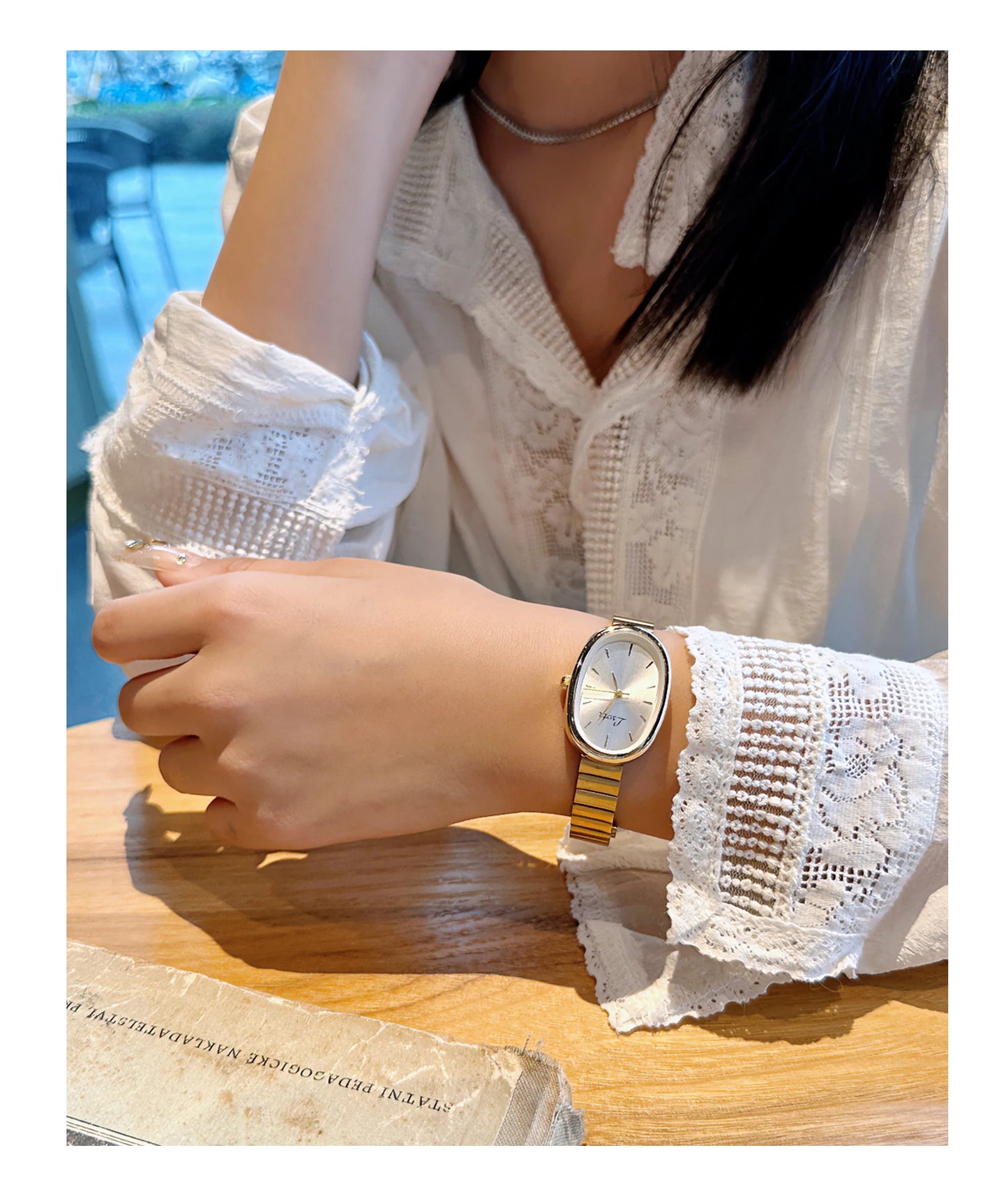 Eterna – Elegant Gold Bracelet Quartz Watch