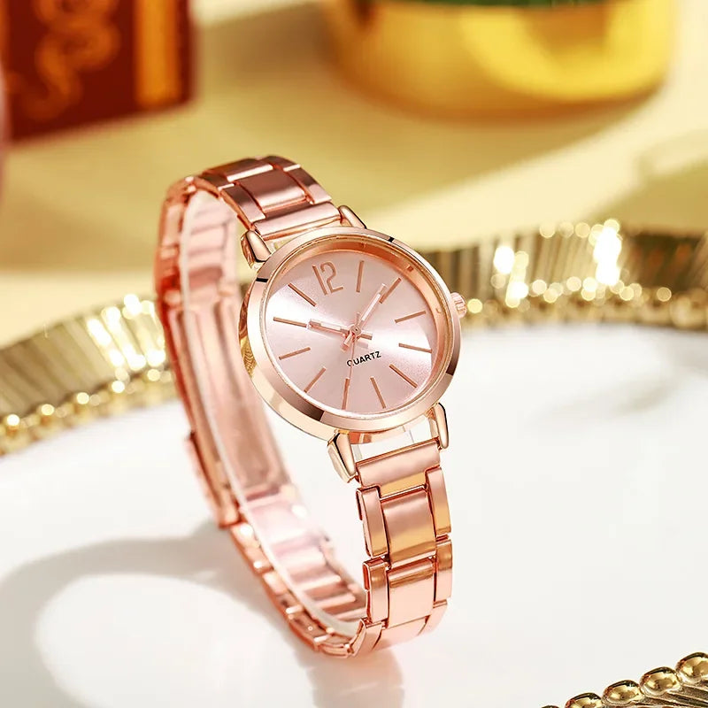 Luna – Luxury Gold Bracelet Quartz Watch
