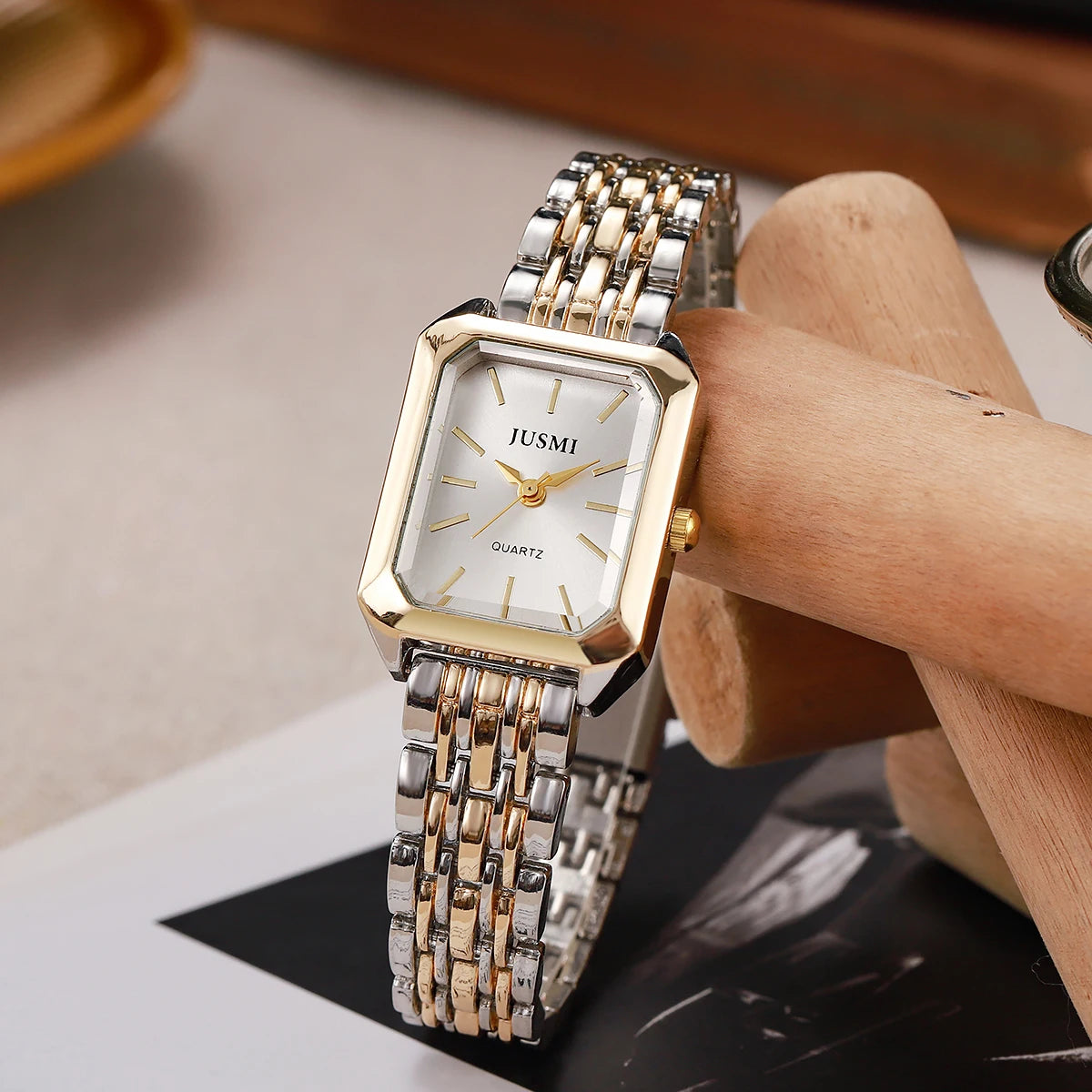 Eterna – Minimalist Square Bar Quartz Watch