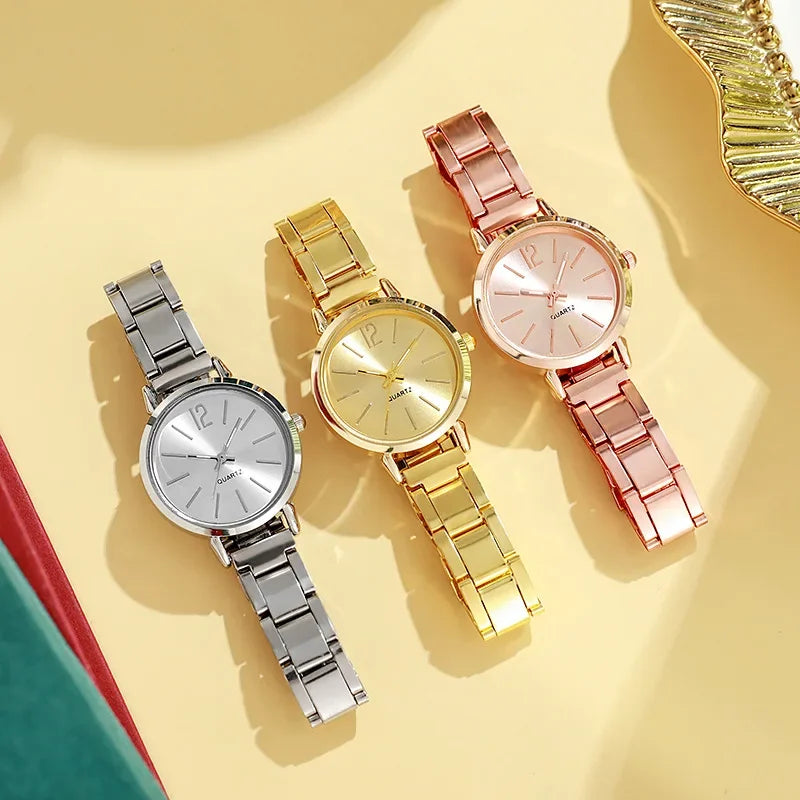 Luna – Luxury Gold Bracelet Quartz Watch