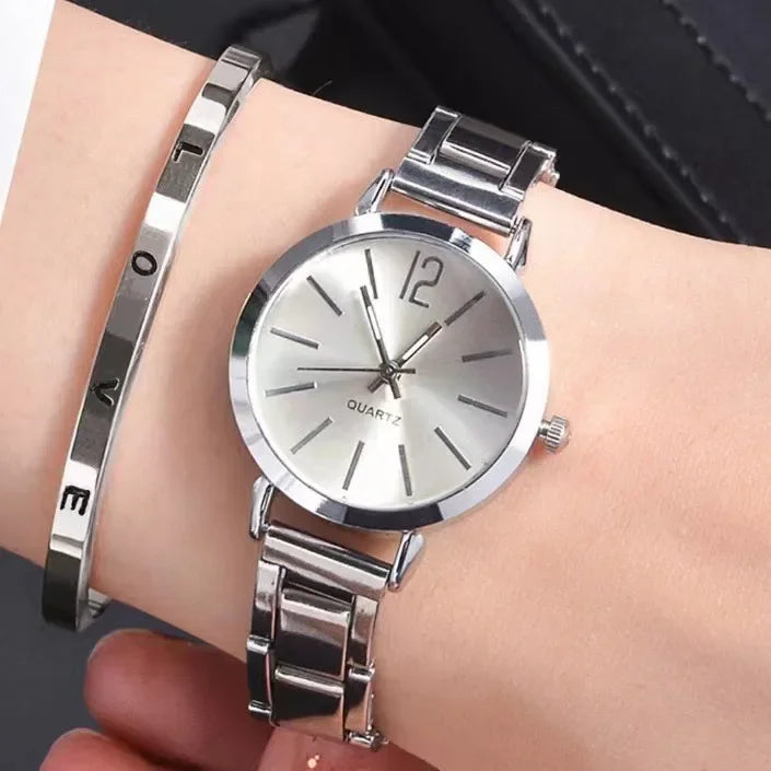 Luna – Luxury Gold Bracelet Quartz Watch