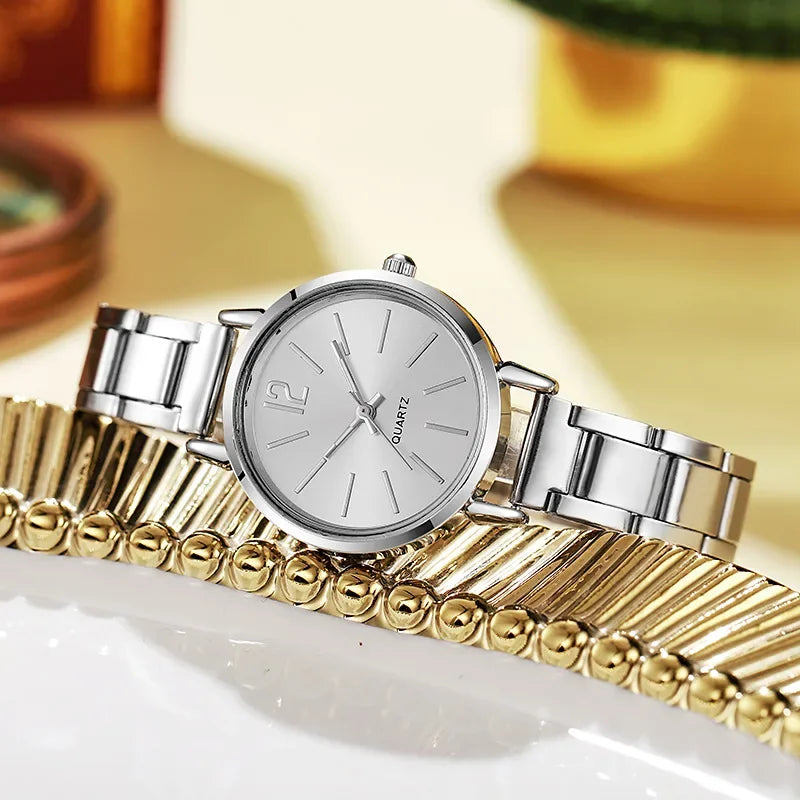 Luna – Luxury Gold Bracelet Quartz Watch