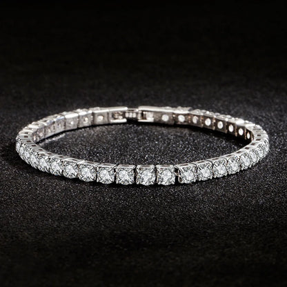 Aurora – Zircon Copper Bracelet