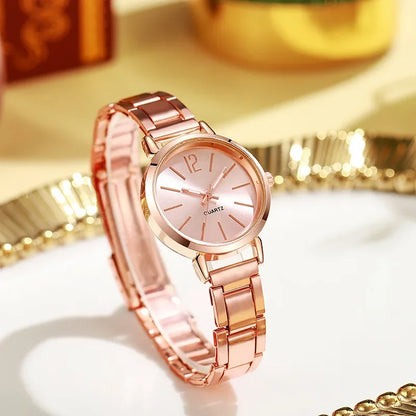 Luna – Luxury Gold Bracelet Quartz Watch