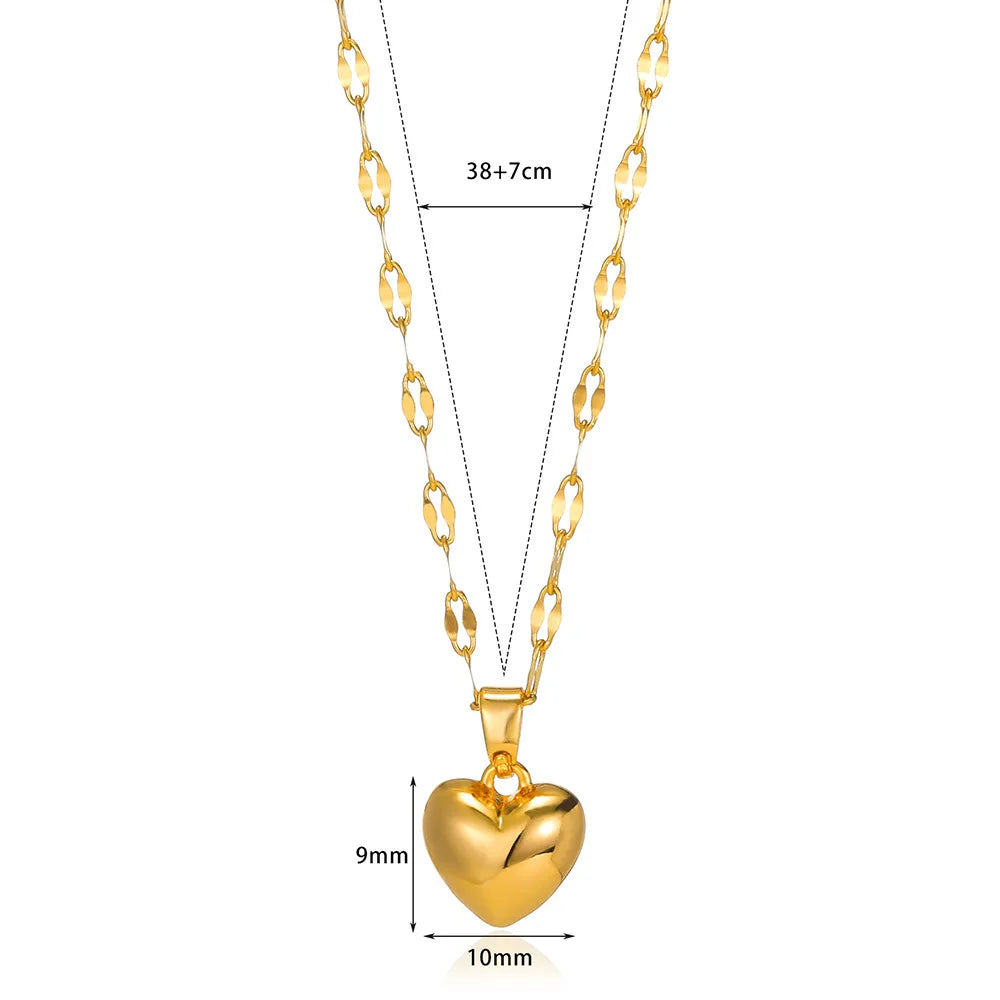 Amore – Love Heart Pendant Necklace