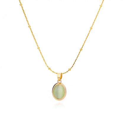 Golden Opal – Elegance Pendant Necklace