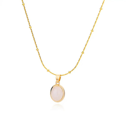 Golden Opal – Elegance Pendant Necklace
